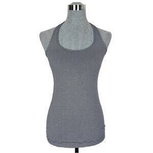 Lululemon Gingham Inkwell‎ Cool Racerback